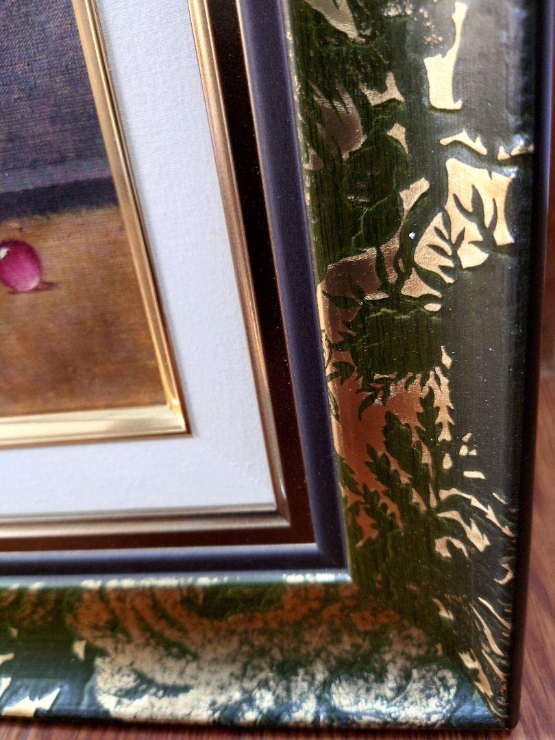 Amazon.co.jp: 小原稔 『雨後』真筆 油絵 絵画 油彩 : ホーム